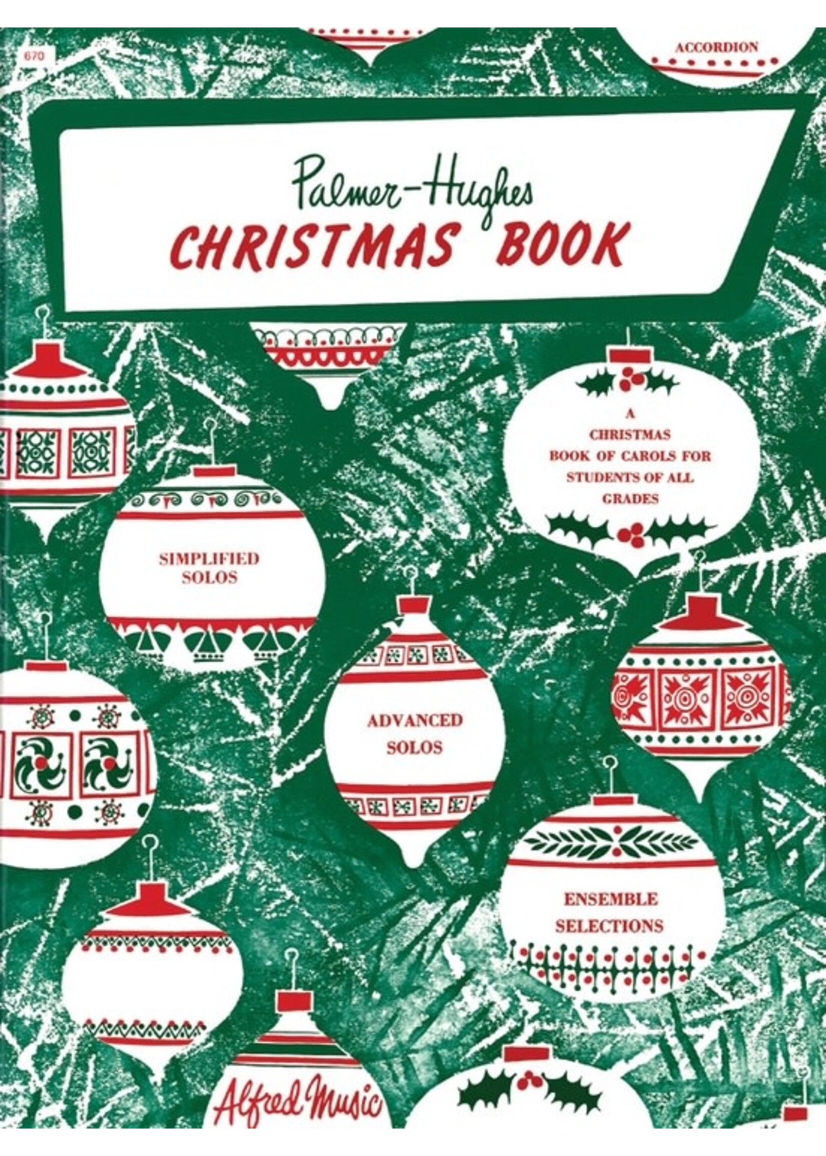 Alfred Palmer-Hughes Accordion Course: Christmas Book