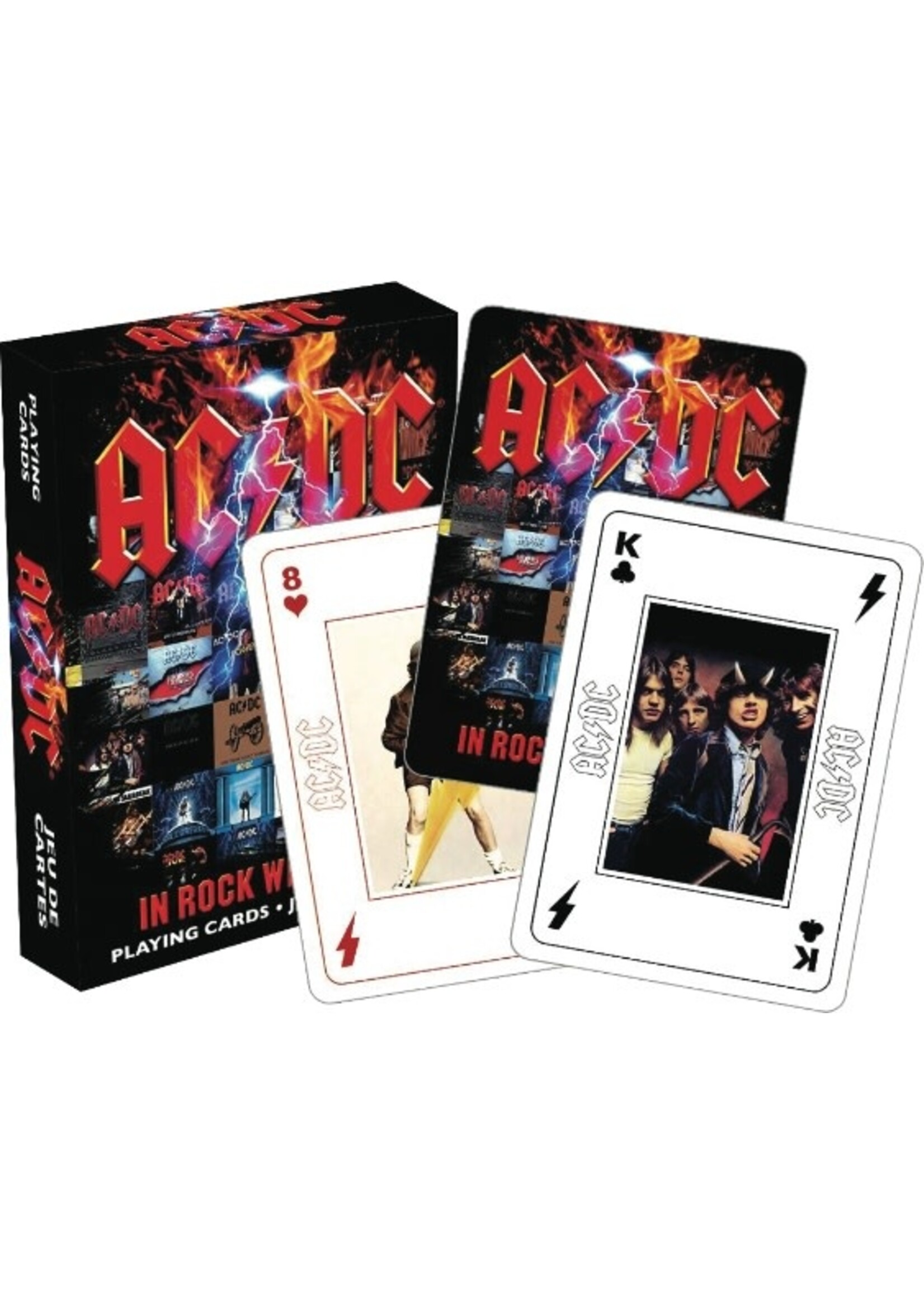 Hal Leonard AC/DC In Rock We Trust Playing Cards