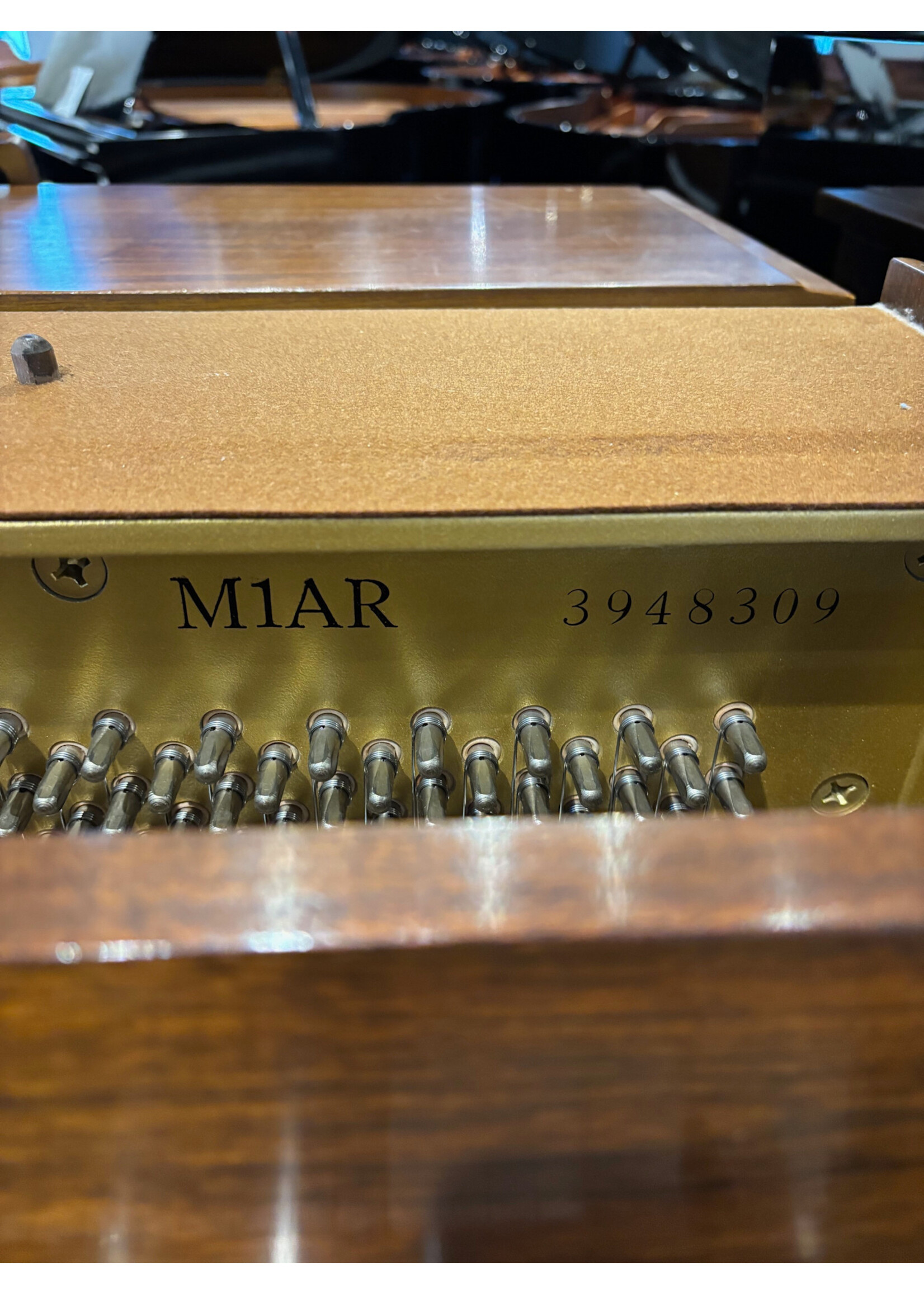 Yamaha Pre-owned Yamaha Upright Piano M1A Satin Walnut