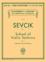 Hal Leonard School of Violin Technics, Op. 1 – Book 1 Schirmer Library of Classics Volume 844