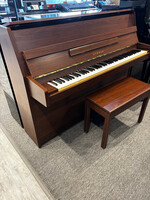 Eterna Pre-owned Eterna Upright Piano ER-10 Satin Walnut