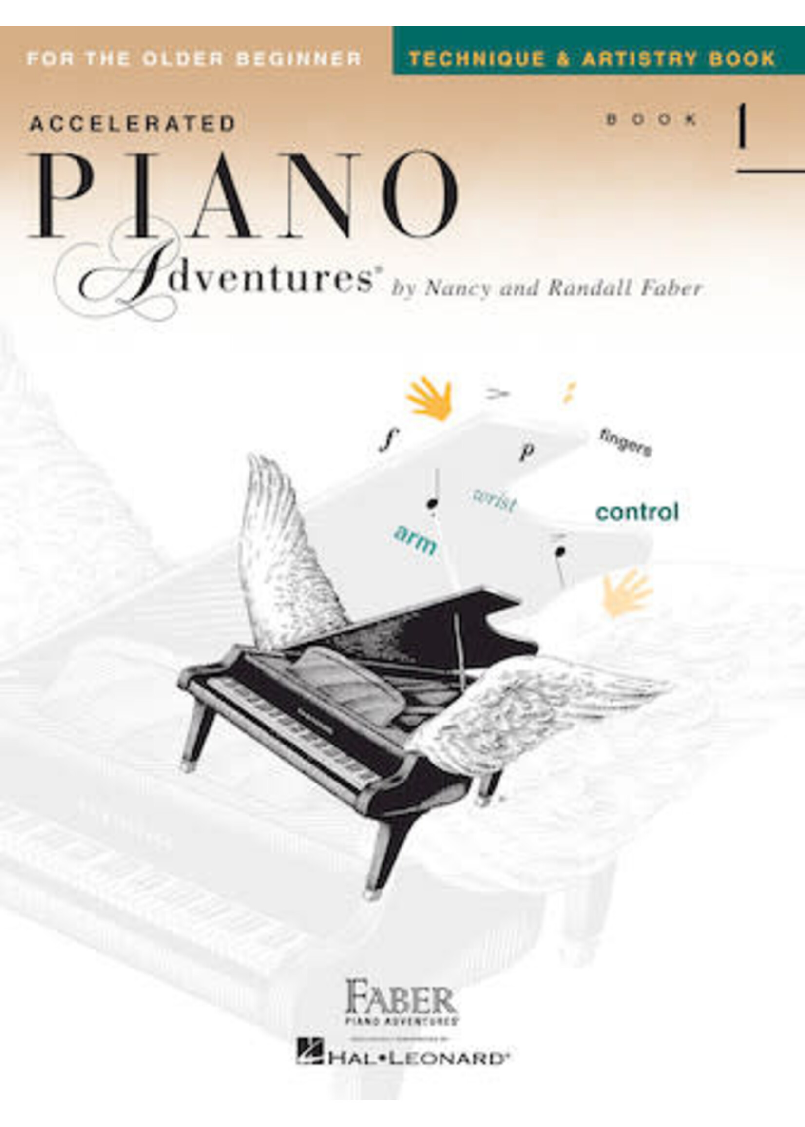 Hal Leonard Accelerated Piano Adventures for the Older Beginner Technique & Artistry, Book 1