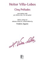 Hal Leonard Cinq Préludes for Solo Guitar Critical Edition