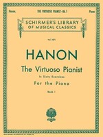 Hal Leonard Virtuoso Pianist in 60 Exercises – Book 1 Schirmer Library of Classics Volume 1071