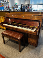 Samick Pre-owned Samick Upright Piano Polished Walnut