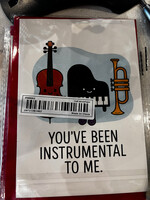 You've Been Instrumental Thank You Card