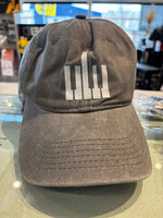 Piano Key Baseball Hat, Light Grey