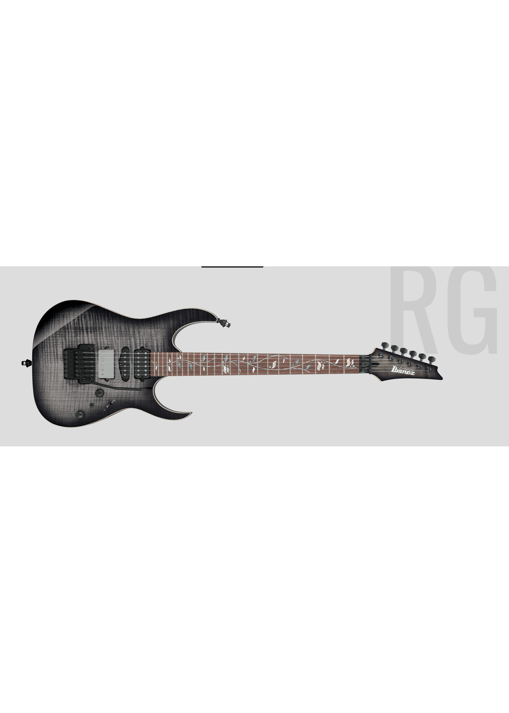 Ibanez Ibanez RG J Custom Axe Design Lab RG8870 Black Rutile