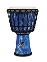 Latin Percussion Latin Percussion World 7" Rope Circle Djembe, Blue Marble