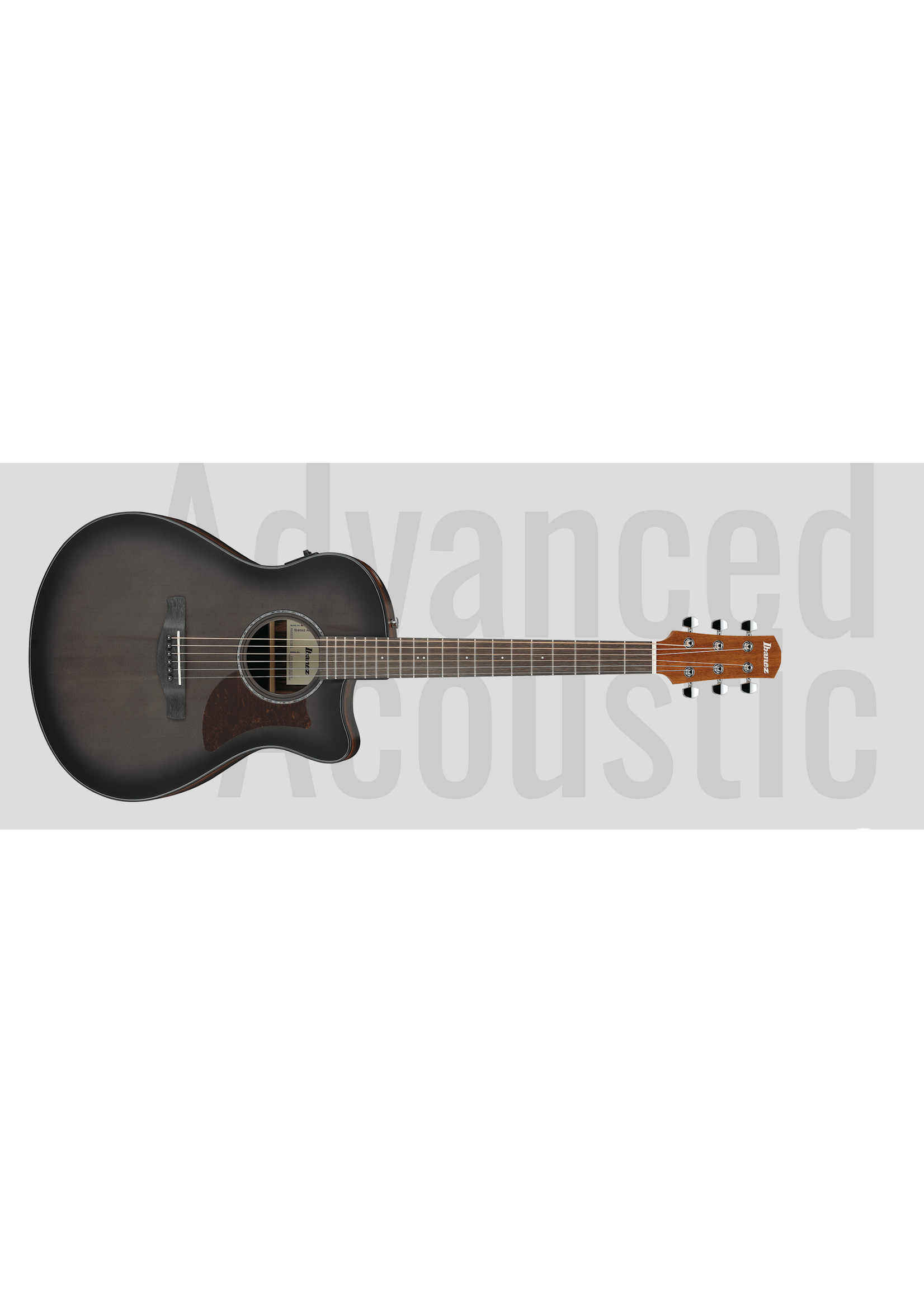 Ibanez Ibanez Advanced Acoustics AAM70CE Transparent Charcoal Burst