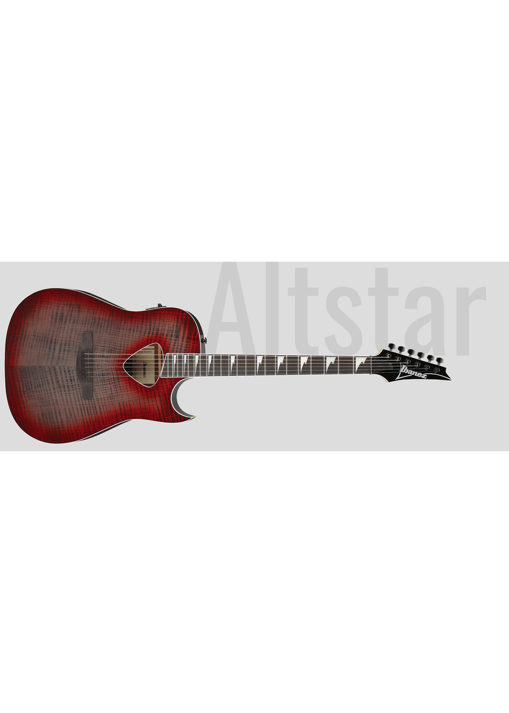 Ibanez Ibanez Acoustic Electric ALT50FARDB Red Doom Burst