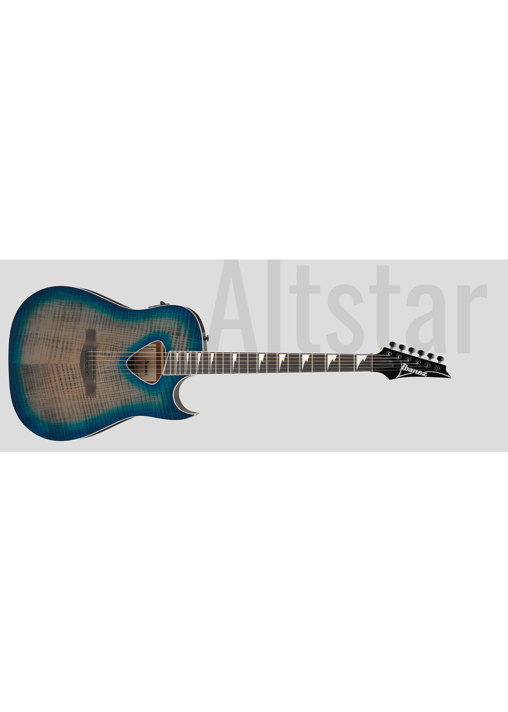Ibanez Ibanez Acoustic Guitar ALT50FABDB  Blue Doom Burst High Gloss