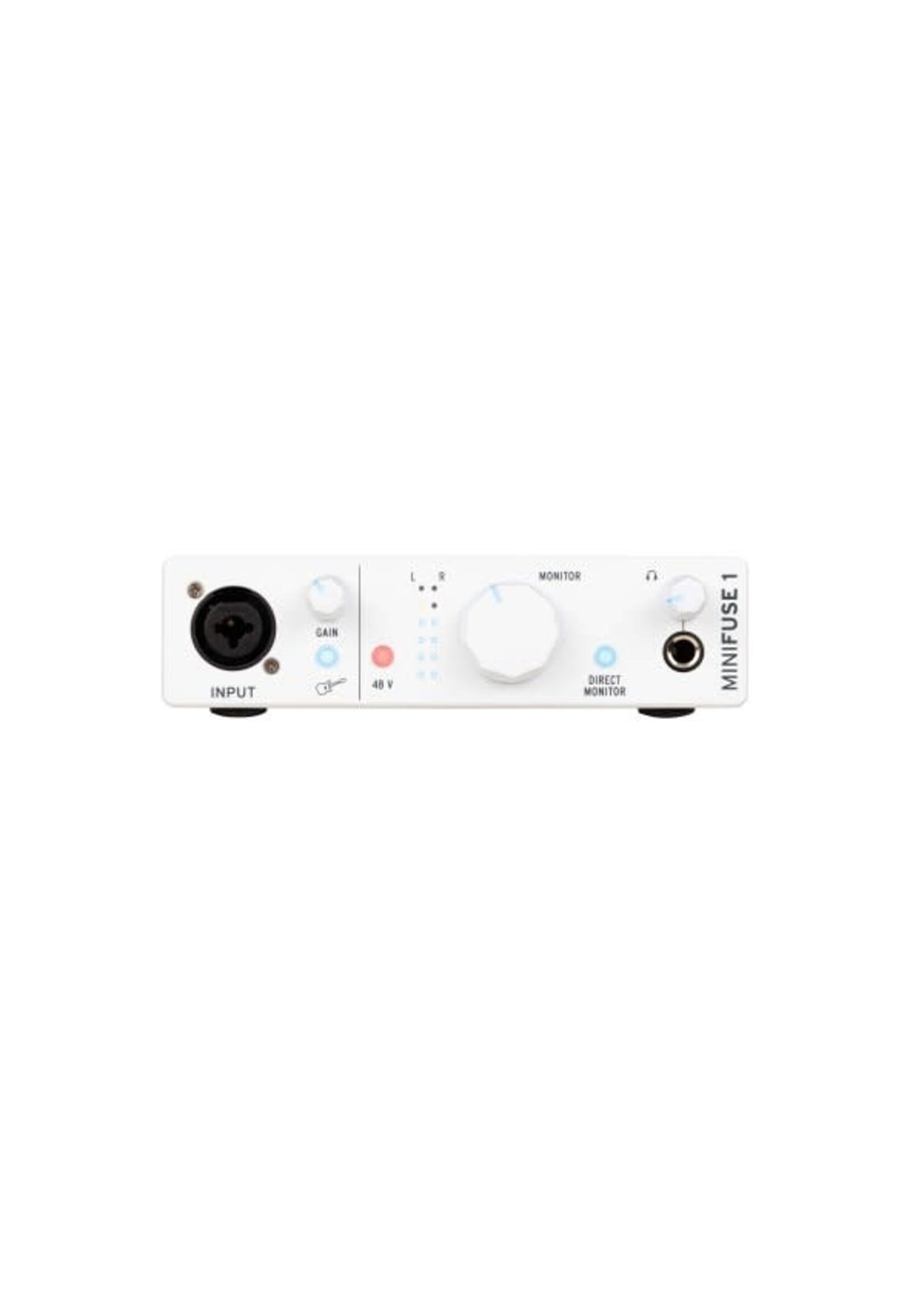 Arturia Arturia MiniFuse 1 Compact USB Audio Interface, White