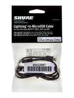 SHURE Shure AMV-LTG 1 m. Micro-B to Lightning Cable