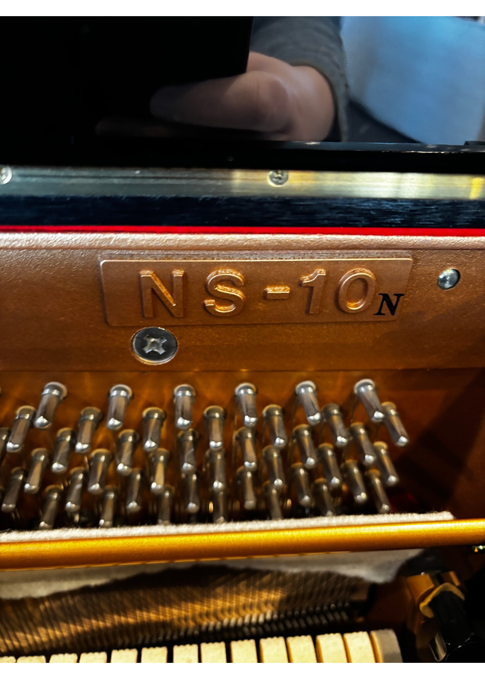 Kawai Pre-owned Kawai Upright Piano NS-10N Polished Ebony
