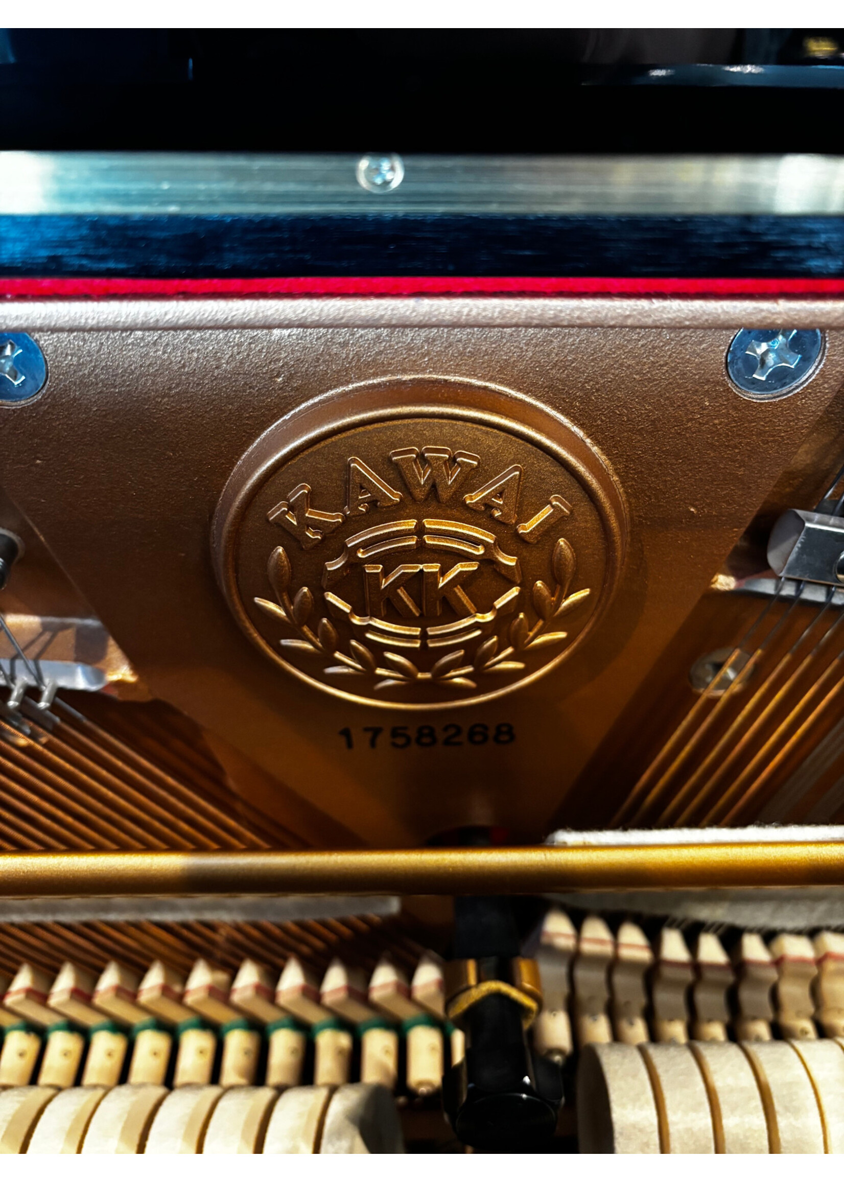Kawai Pre-owned Kawai Upright Piano NS-10N Polished Ebony
