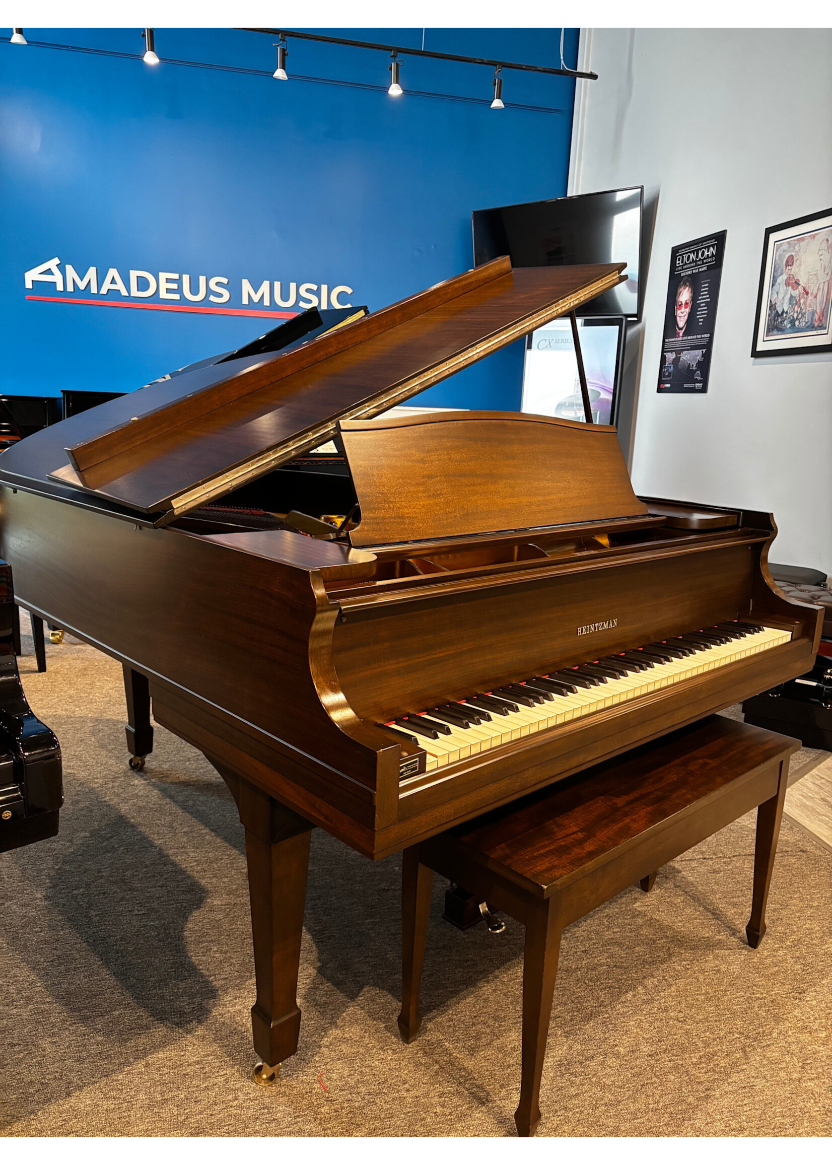 Heintzman & Co Pre-owned Heintzman Grand Piano Model D Boudoir