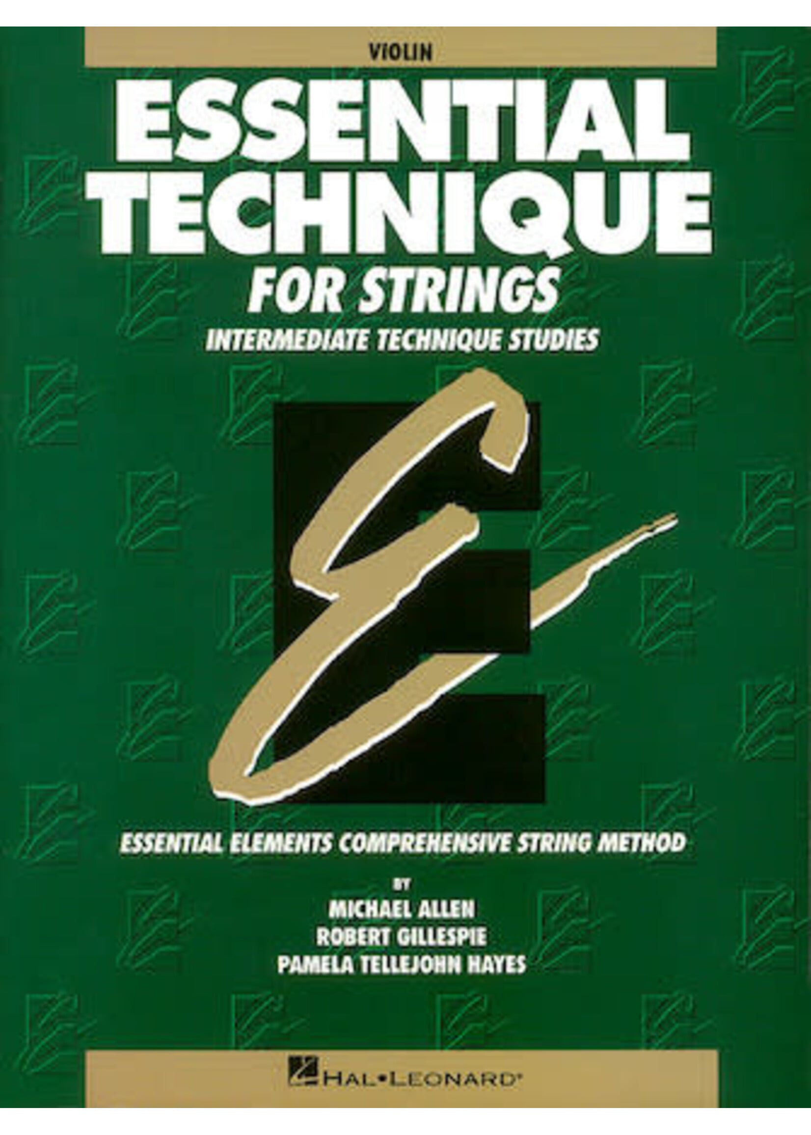 Hal Leonard Essential Technique for Strings For Intermediate Technique Studies