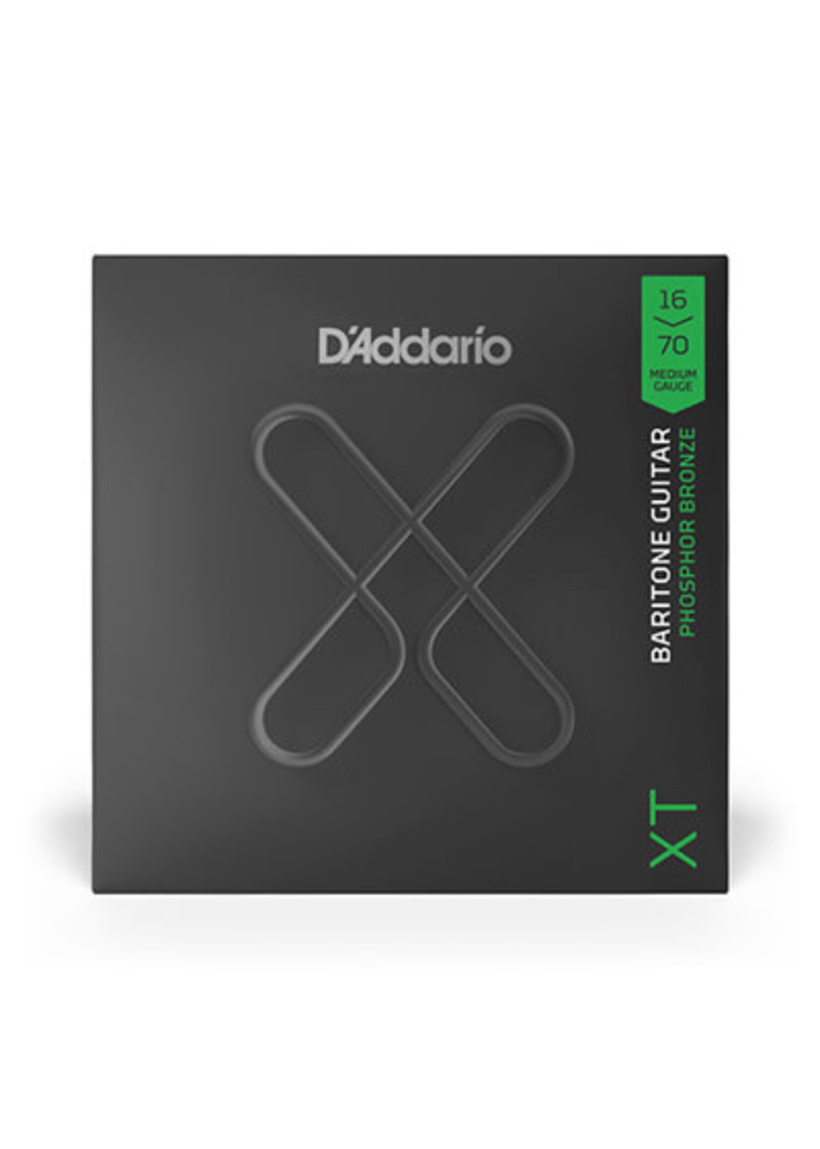 D'Addario D'Addario XT Baritone Acoustic Guitar Strings Phosphor Bronze Coated 16-70 Medium