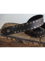LM Guitar Straps LM Strap Cosmic Country Black, Gold