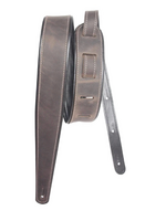 LM Guitar Straps LM Strap Premier Oil Tanned Leather - Brown
