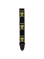 LM Guitar Straps LM Guitar Strap Silk Screen Series PS-4 Toxic Waste