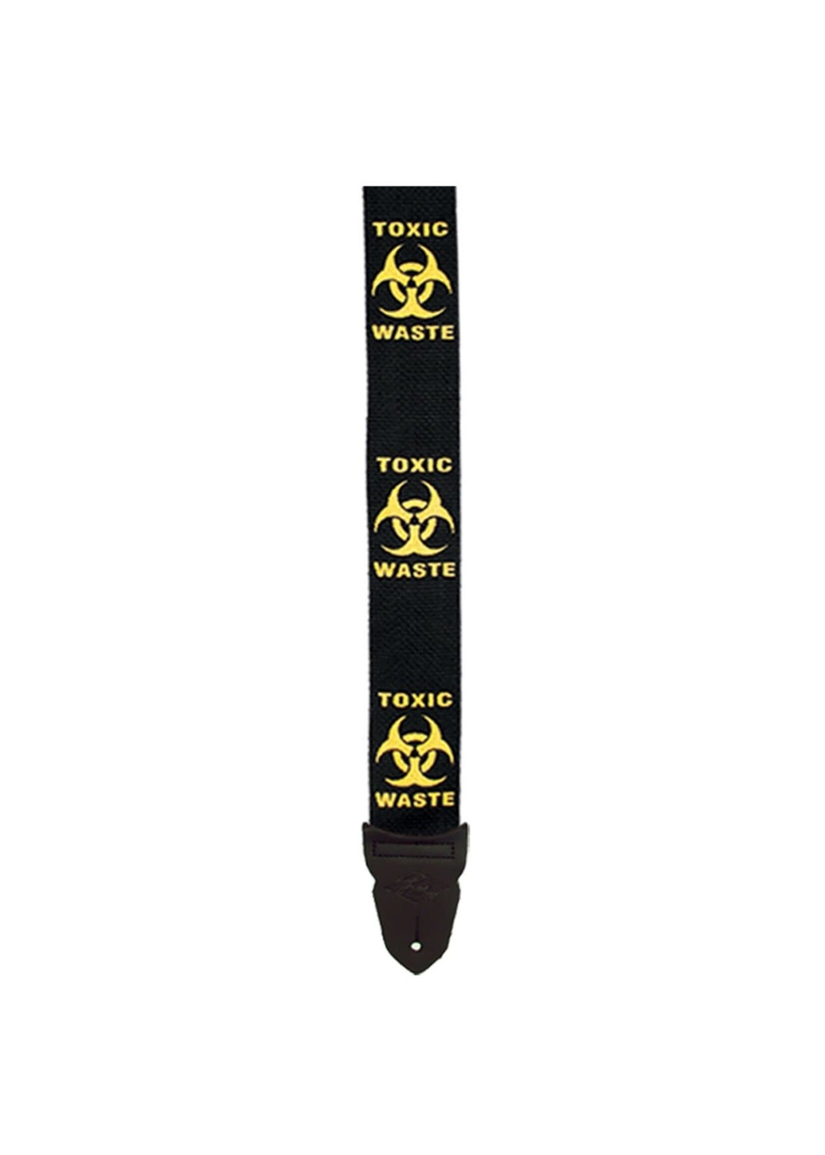 LM Guitar Straps LM Guitar Strap Silk Screen Series PS-4 Toxic Waste