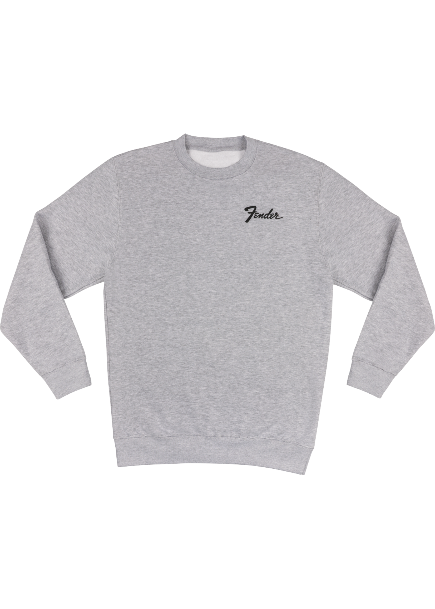 Fender SM Transition Logo Sweatshirt, Athletic Gray