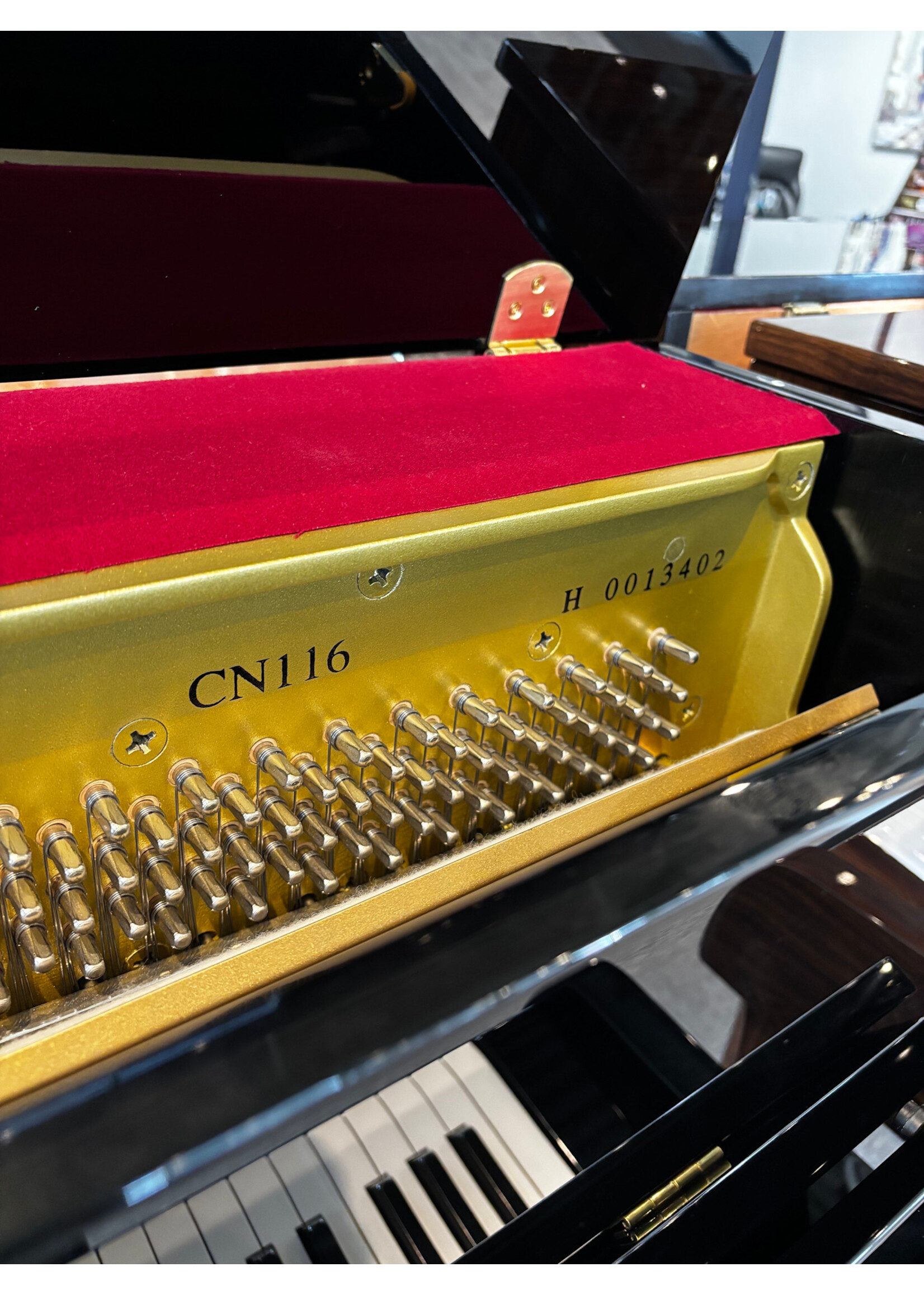 Cable-Nelson Pre-owned Cable Nelson Upright Piano CN116 Polished Ebony