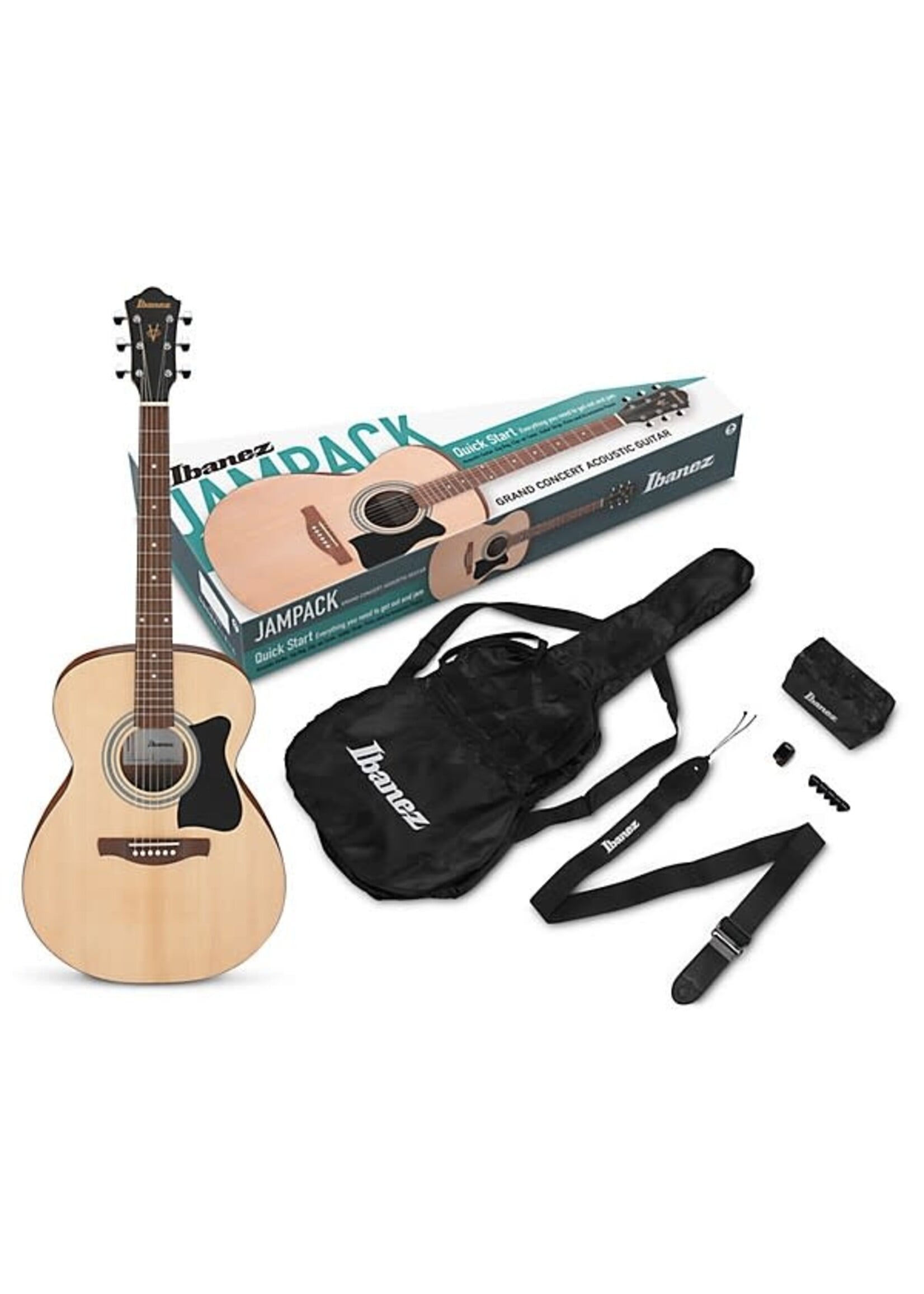 Ibanez Ibanez Acoustic Guitar Concert Starter JAMPACK Natural  IJVC50OPN