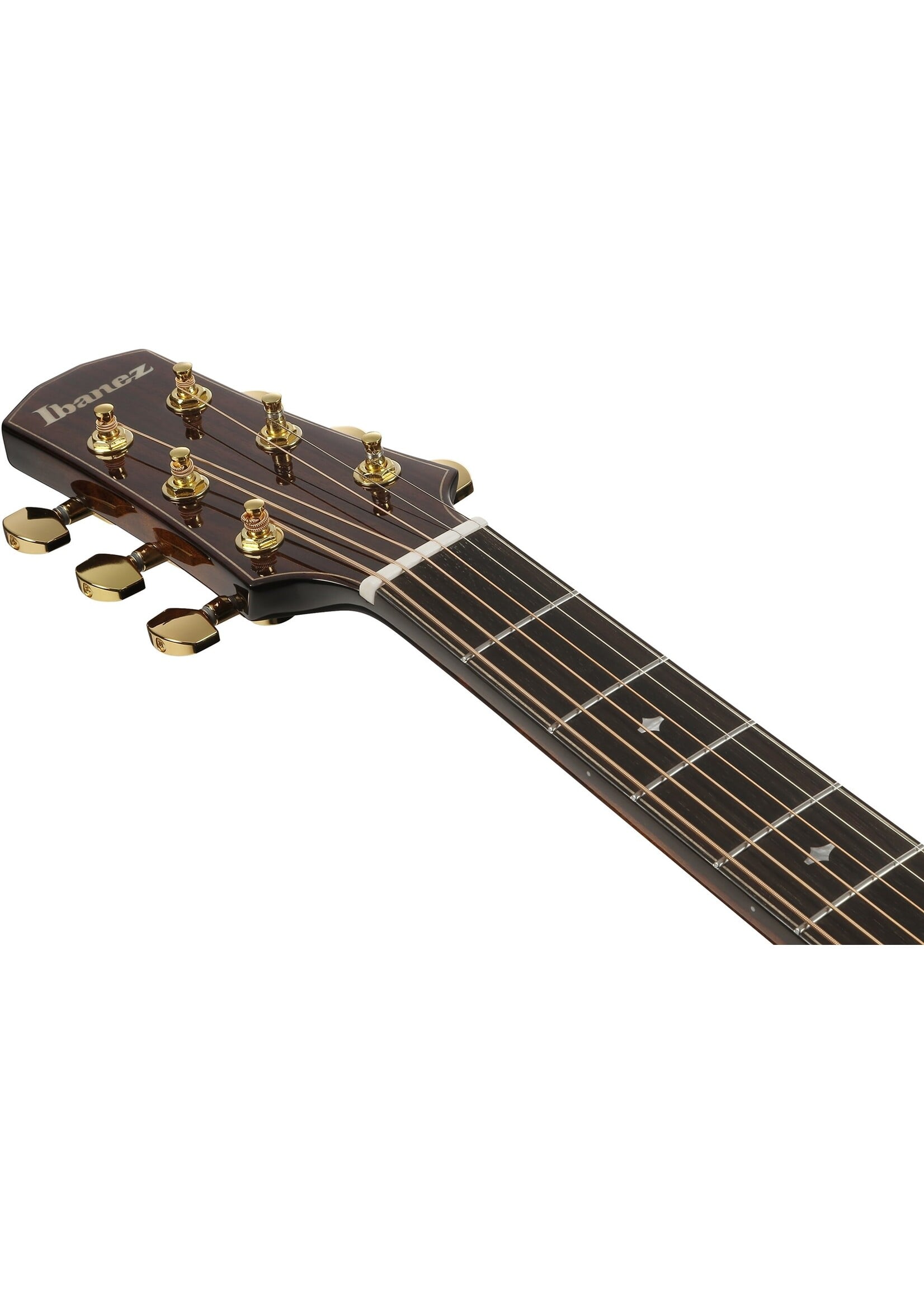 Ibanez Ibanez Advanced Acoustic Electric Guitar AAD361CETKR - Transparent Black High Gloss