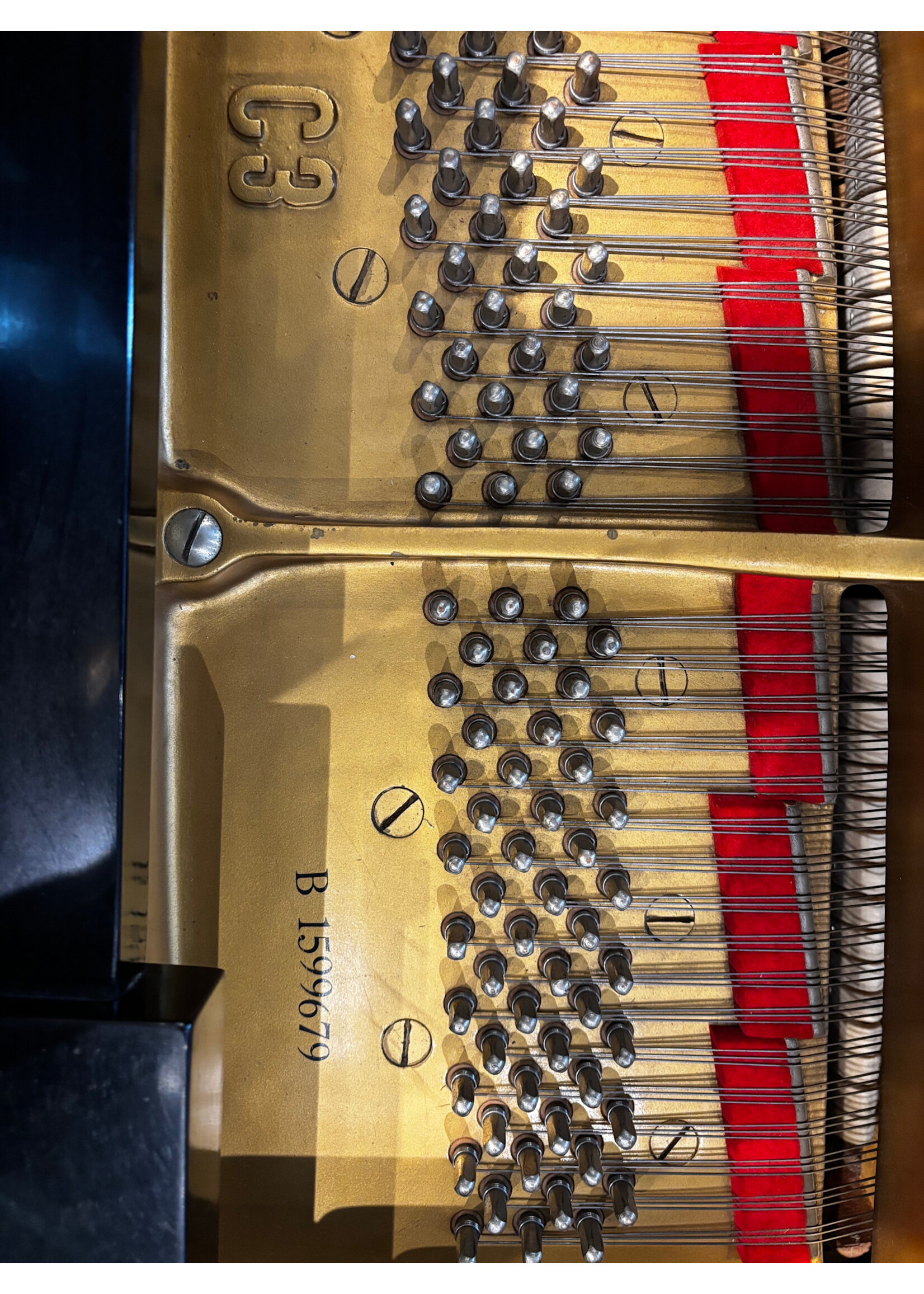 Yamaha Pre-owned Yamaha Grand Piano C3 Polished Ebony