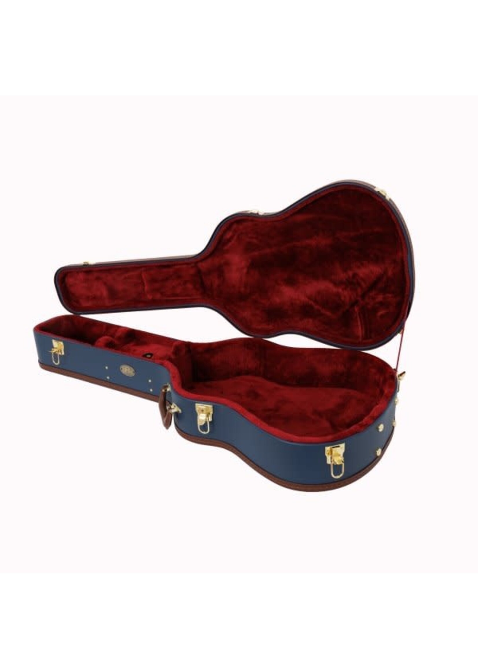 Profile Profile Acoustic Archtop Guitar Hardshell Case, Navy Blue