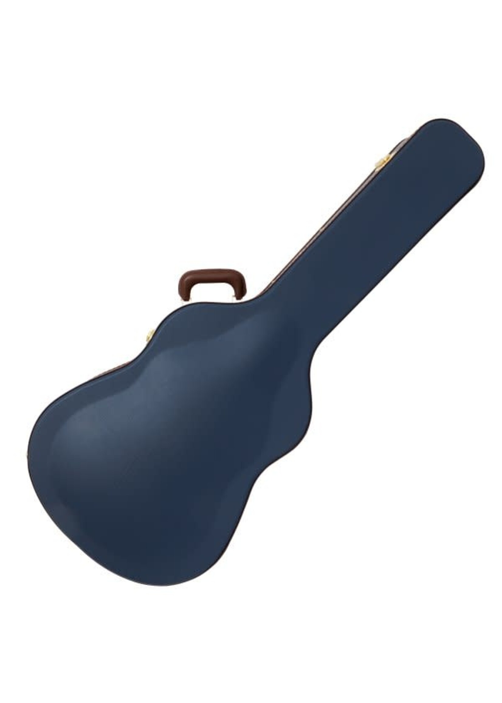 Profile Profile Acoustic Archtop Guitar Hardshell Case, Navy Blue