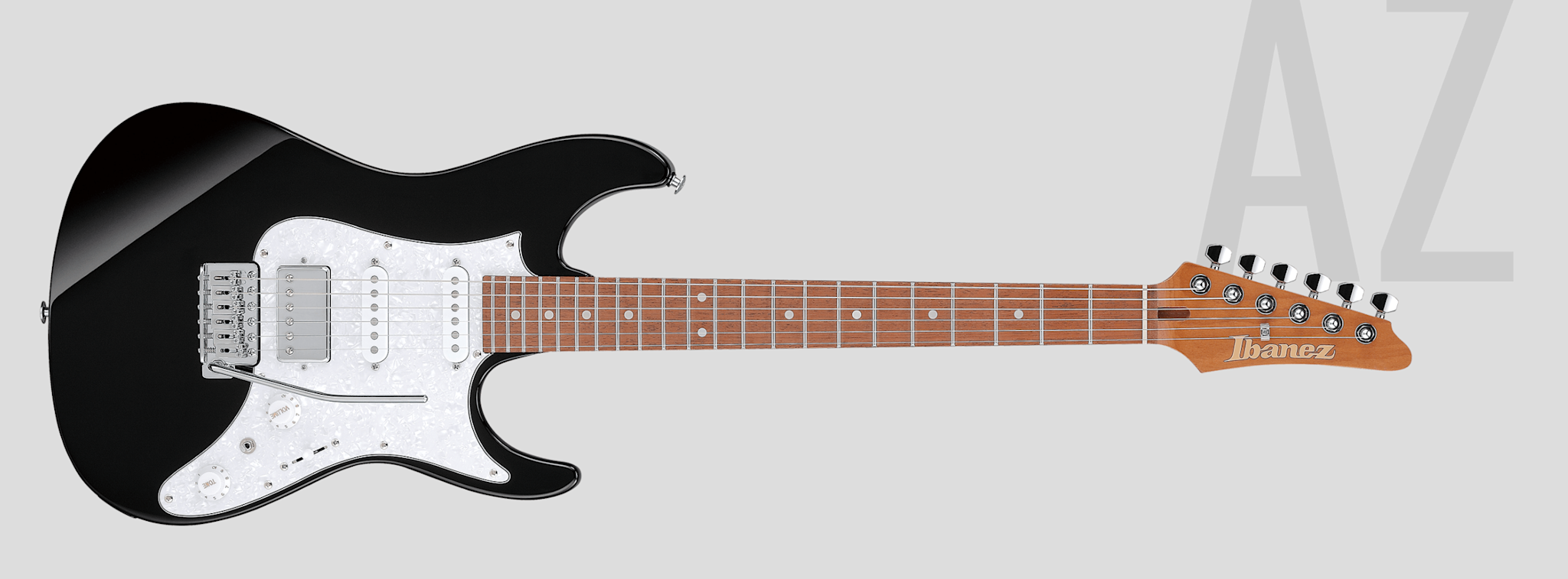 Ibanez AZ Standard Electric Guitar AZ22S2BK - Black - Amadeus Music