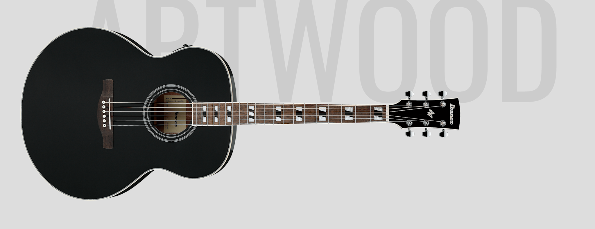 Ibanez Jumbo Acoustic/Electric Guitar AJ70M1E Sitka Spruce/Okoume ...