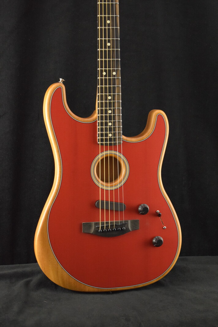 Fender Fender American Acoustasonic Stratocaster Dakota Red