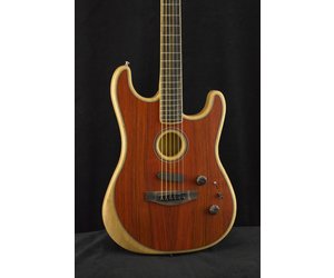 ギター Fender American Acoustasonic Cocobolo Fender American Acoustasonic Telecaster Exotic Cocobolo