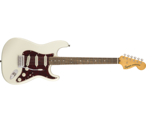 Squier Squier Classic Vibe '70s Stratocaster LRL Laurel Fingerboard Olympic  White - Fuller's Guitar