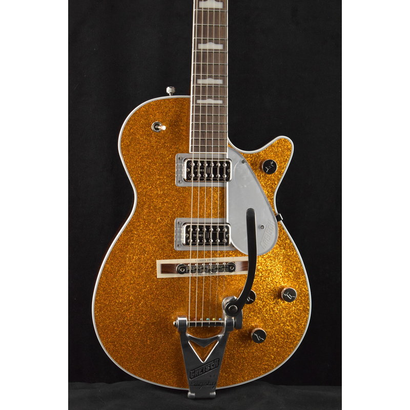 Gretsch Gretsch G6129T-89 Vintage Select '89 Sparkle Jet with Bigsby Gold Sparkle