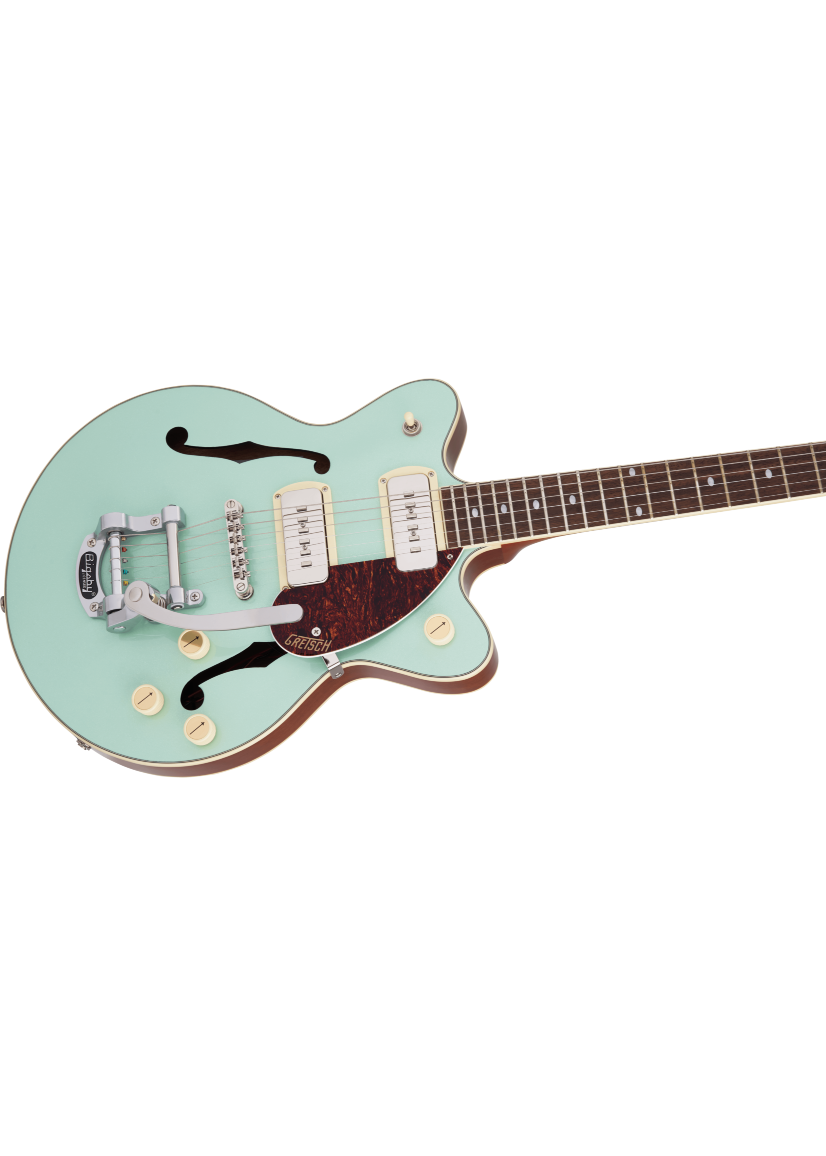 春バーゲン 特別送料無料 Gretsch G2655t P90 Streamliner Center Block Jr Double Cut P90 With Bigsby Two Tone Sahara Metallic And Vintage Mahogany Stain お取寄商品 最適な価格 Tiendabudada Com