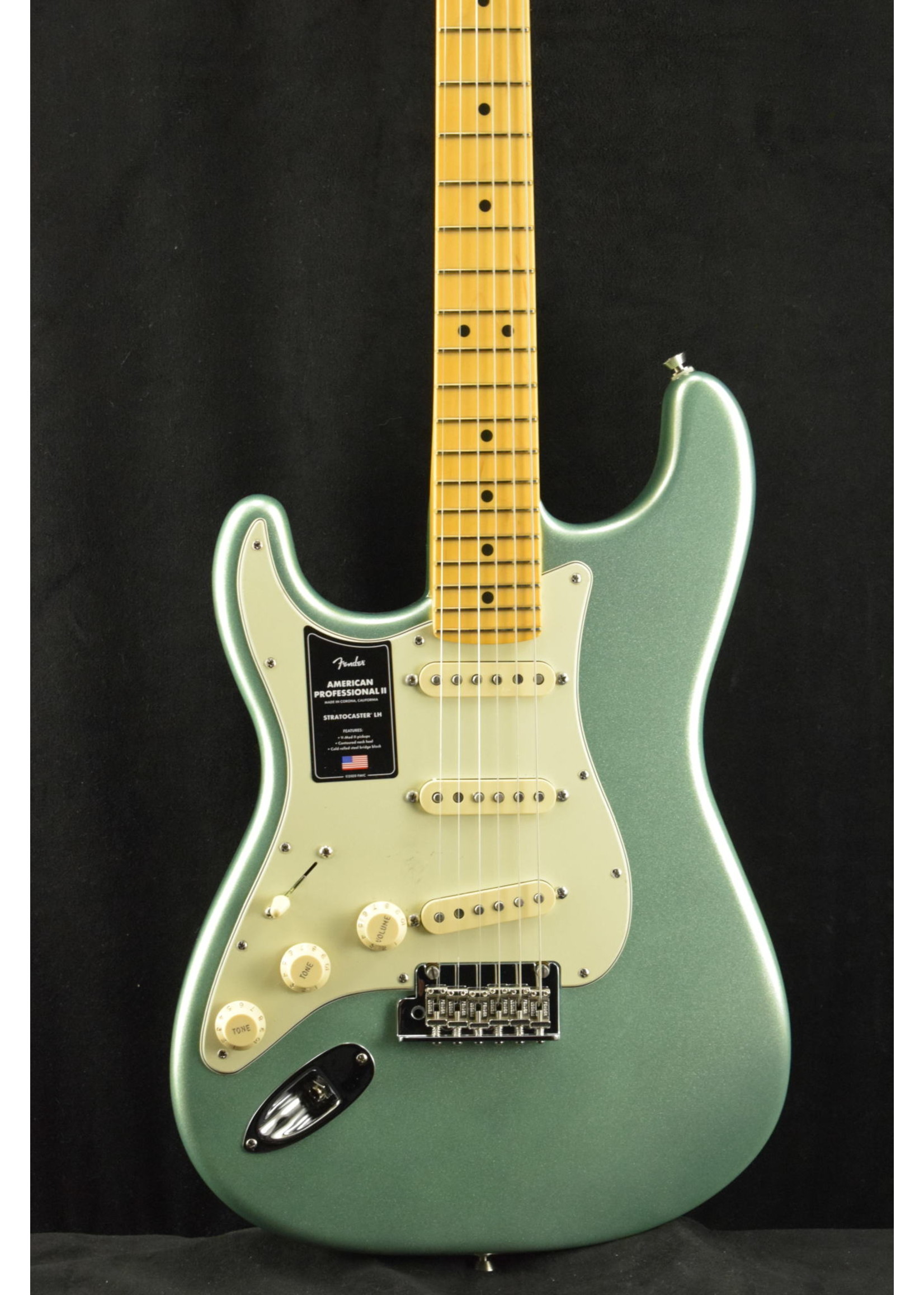 Fender Fender American Professional II Stratocaster Left-Handed Mystic Surf Green