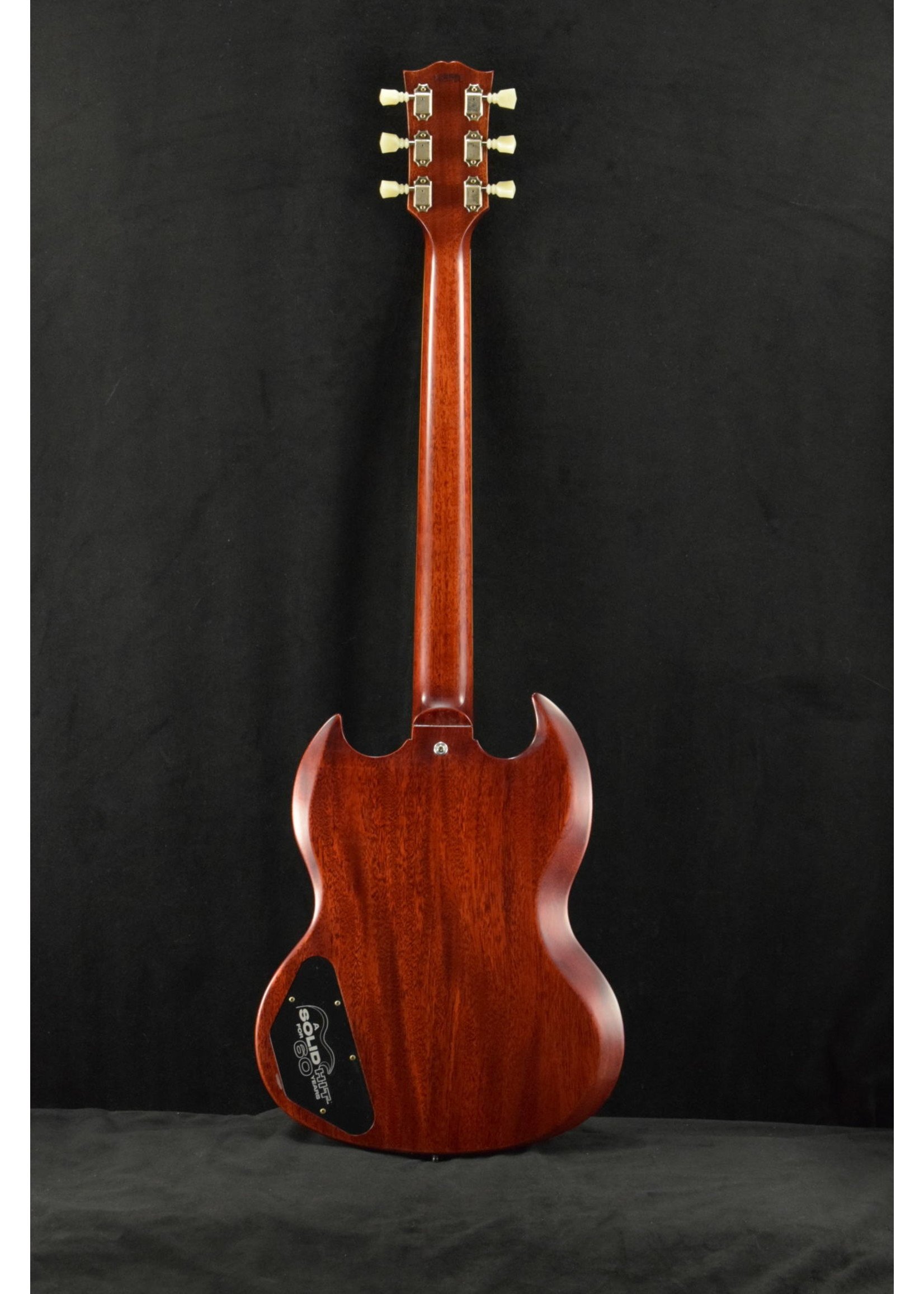 Gibson Gibson Custom Shop 60th Anniversary 1961 Les Paul SG Standard With  Sideways Vibrola Cherry Red