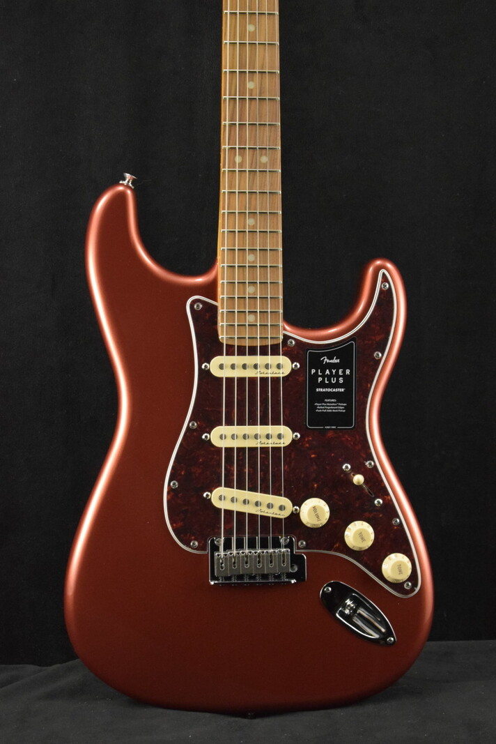 Fender Fender Player Plus Stratocaster Aged Candy Apple Red