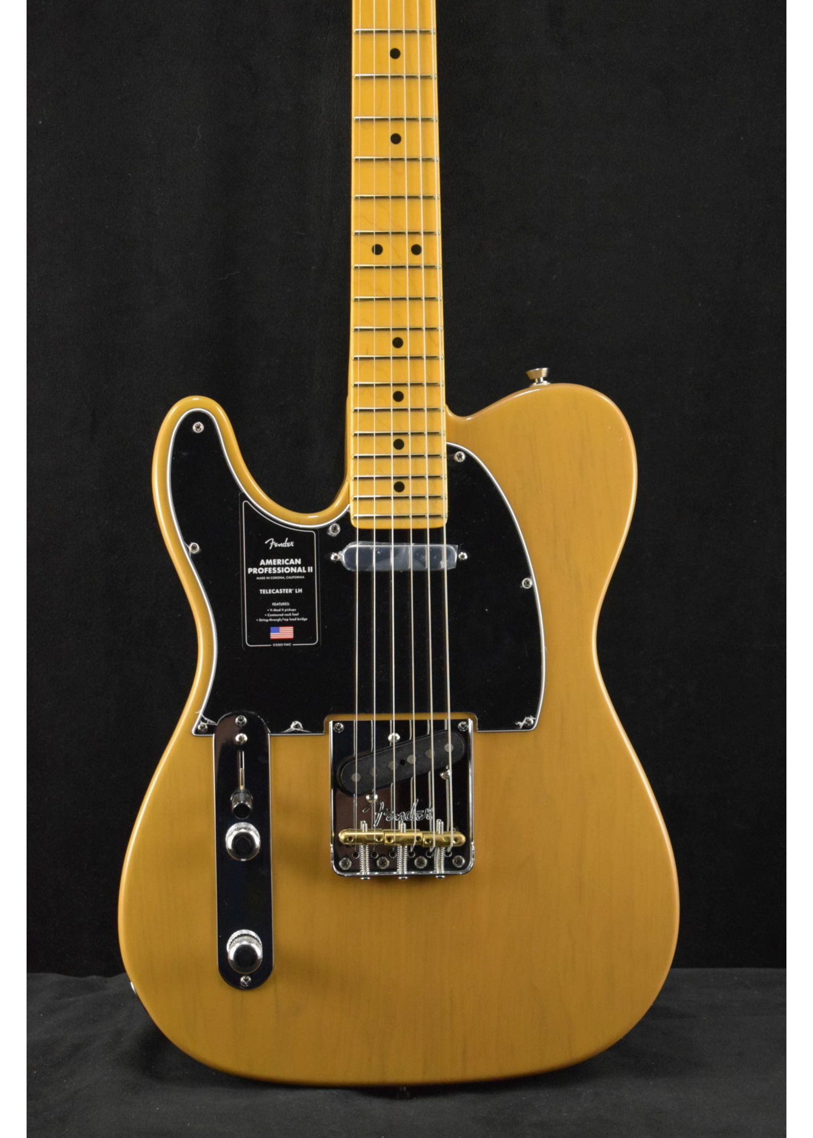 Fender Fender American Professional II Telecaster Left-Hand Butterscotch Blonde