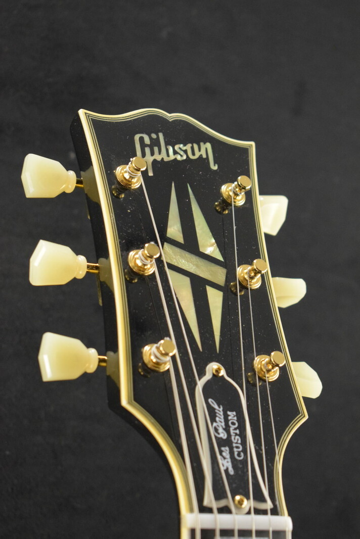 Gibson Gibson Murphy Lab 1957 Les Paul Custom 3-pickup Bigsby Light Aged Ebony