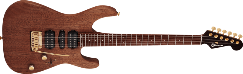 Charvel Charvel MJ DK24 HSH 2PT E Mahogany with Figured Walnut Natural Made In Japan