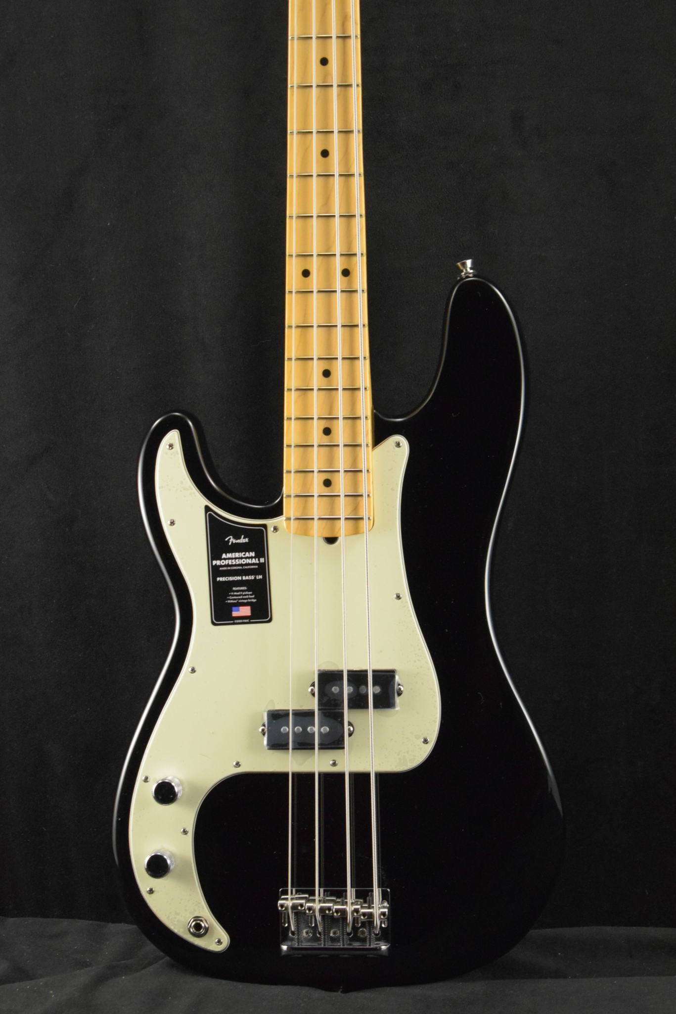 Fender American Professional II Precision Bass Left-Handed Black