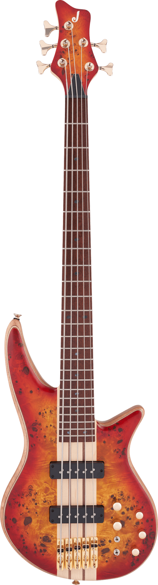 Jackson Jackson Pro Series Spectra Bass SBP V Transparent Cherry Burst