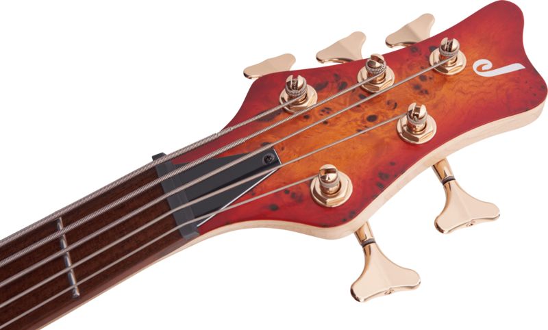 Jackson Jackson Pro Series Spectra Bass SBP V Transparent Cherry Burst